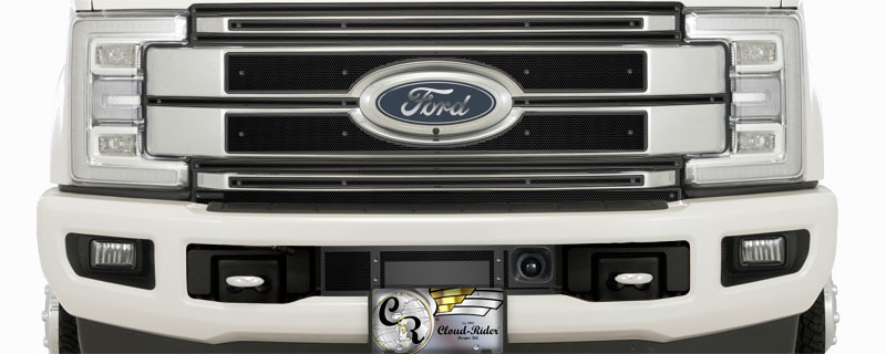 2017-2018 Ford F250-F350, Platinum, Single Rear Wheel, w/ Licence Plate, w/ Adaptive Cruise, Bumper Screen Included