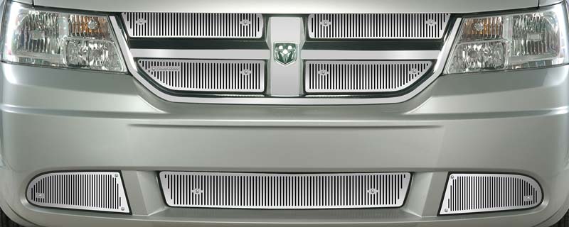2008-2010 Dodge Journey, Without Fog Lights, Bumper Screen Included
