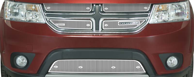 2011-2018 Dodge Journey, With Front Fascia Accent Cladding, Bumper Screen Included