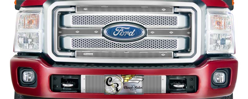 2013-2016 Ford F250-F450 Super Duty Platinum with Licence Plate, Bumper Screen Included