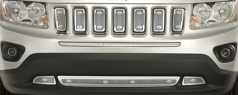 2011-2017 Jeep Compass (Old Body Style), Bumper Screen Included