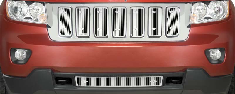 2011-2013 Jeep Grand Cherokee Laredo & Limited, With Tow Hooks, Without Adaptive Cruise Control, Bumper Screen Included