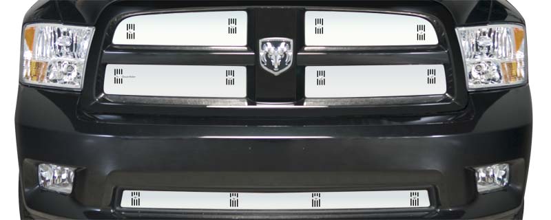 2009-2012 Dodge Ram 1500, Sport With Bar Grill, Bumper Screen Included