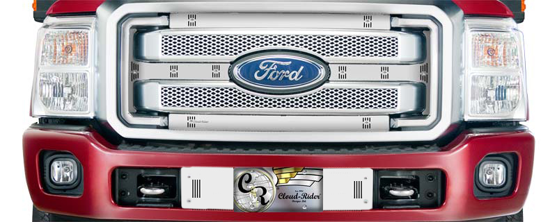2013-2016 Ford F250-F450 Super Duty Platinum with Licence Plate, Bumper Screen Included