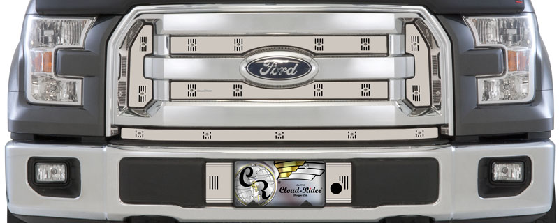 2015-17 Ford F150 XLT (3 Bar Grill) With Licence Plate, With Block Heater, Bumper Screen Included