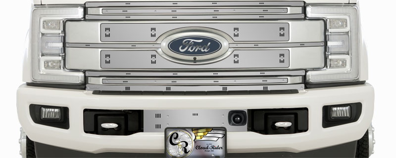 2017-18 Ford F250-F350, Platinum, Single Rear Wheel, w/ Licence Plate, w/ Adaptive Cruise, Bumper Screen Included