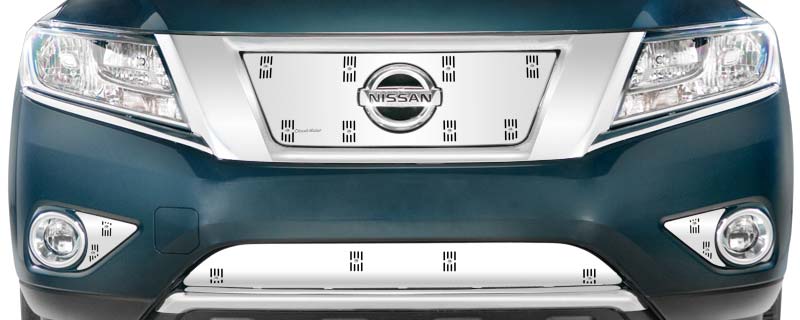 2013-2016 Nissan Pathfinder, Bumper Screen Included