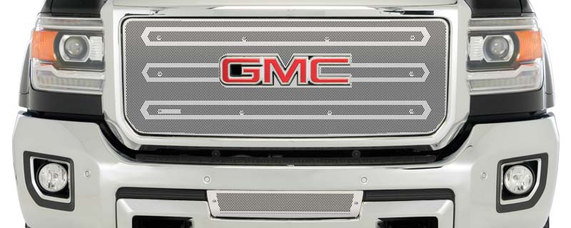 2015-2019 GMC Sierra 2500-3500 (Except All Terrain and Denali), Bumper Screen Included