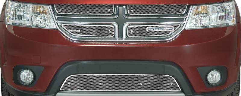 2011-2018 Dodge Journey, With Front Fascia Accent Cladding, Bumper Screen Included