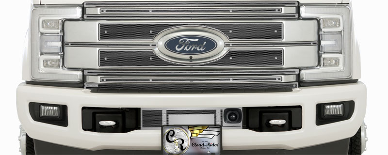 2017-18 Ford F250-F350, Platinum, Single Rear Wheel, w/ Licence Plate, w/ Adaptive Cruise, Bumper Screen Included