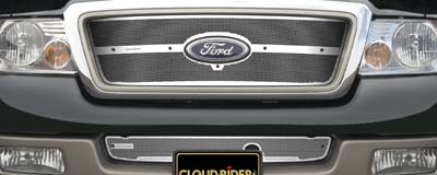 2004-2005 Ford F150 XLT & Lariat, Honeycomb Grill, With Block Heater, Bumper Screen Included