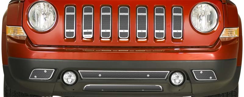 2011-2017 Jeep Patriot, With Fog Lights, Bumper Screen Included
