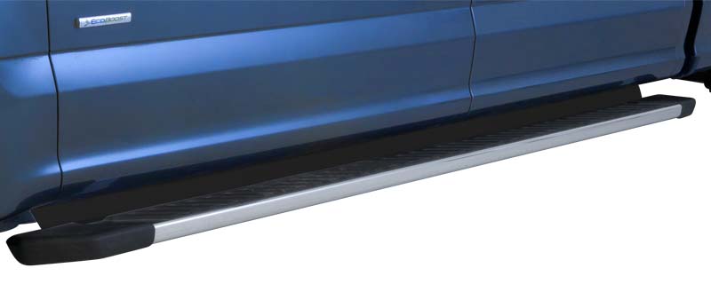 2015-2018 Ford F150 Super Crew (OEM 86'' Angular and Rectangular Step Bar Only) - Black Aluminum Step Board Filler