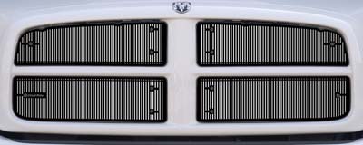 2003-2005 Dodge Ram 1500-3500 Models / 2002 Dodge Ram 1500 Models, Bar Grill, With Factory Bug Deflector