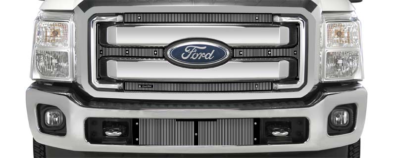 2011-2016 Ford F250-F450 Super Duty XLT, Lariat & King Ranch, Without Licence Plate, Bumper Screen Included