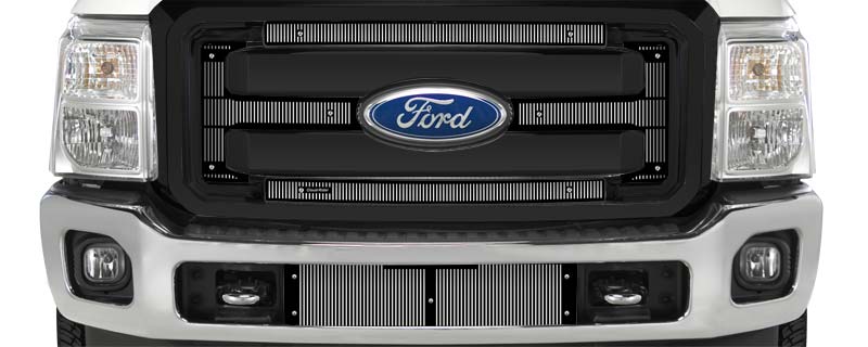 2011-2016 Ford F250-F550 Super Duty XL, Without Licence Plate, Bumper Screen Included