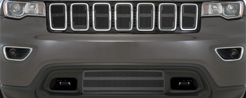 2017-2018 Jeep Grand Cherokee Laredo & Limited, With Tow Hooks, Without Adaptive Cruise Control, Bumper Screen Included