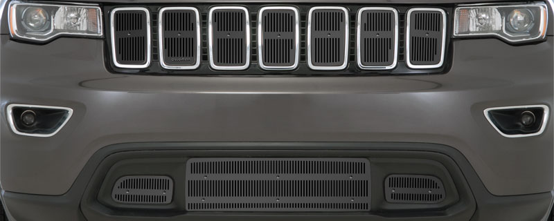 2017-2021 Jeep Grand Cherokee Laredo & Limited, Without Tow Hooks, Without Adaptive Cruise Control, Bumper Screen Included