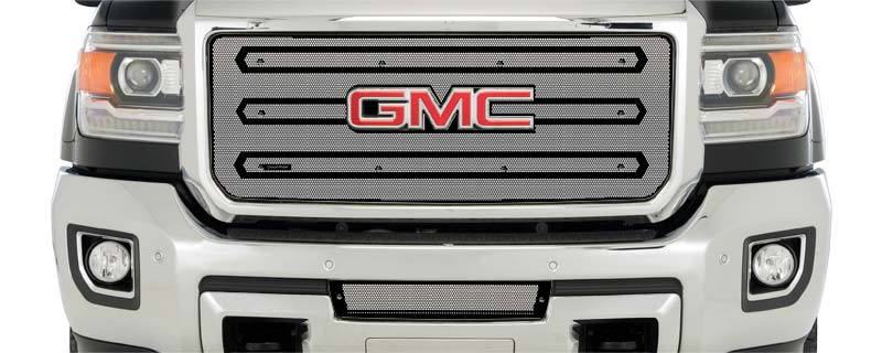 2015-2019 GMC Sierra 2500-3500 (Except All Terrain and Denali), Bumper Screen Included