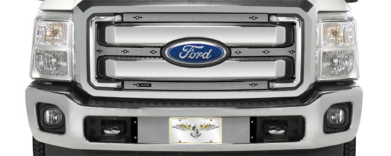 2011-2016 Ford F250-F450 Super Duty XLT, Lariat & King Ranch, With Licence Plate, Bumper Screen Included