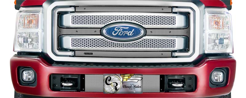2013-16 Ford F250-F450 Super Duty Platinum with Licence Plate, Bumper Screen Included