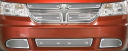 [24-3551] 2011-2021 Dodge Journey, Without Front Fascia Accent Cladding, Without Fog Lights, Bumper Screen Included
