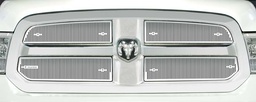 [24-3571] 2013-2018 Dodge Ram 1500 With Angled Mesh Grill, Upper Screen Only