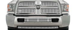 [24-3575] 2013-2018 Dodge Ram 2500-3500 Black Honeycomb Grill, Bumper Screen Included
