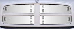 [25-343] 2003-2005 Dodge Ram 1500-3500 Models / 2002 Dodge Ram 1500 Models, Bar Grill, With Factory Bug Deflector